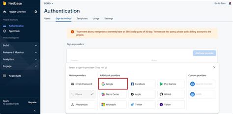 Image result for Firebase Google Authetnication