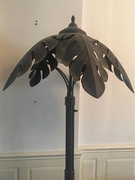 Outdoor Palm Tree Floor Lamp Palm Beach Regency