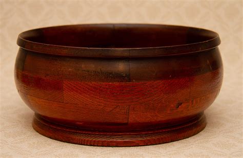 Large Antique Wood Bowl - Love Vintage