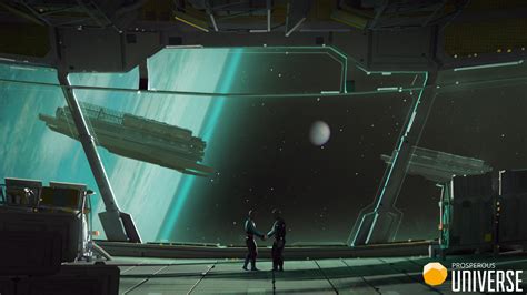 Empty Space Computer Simulation 的图像结果