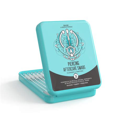 Buy Base Labs Keloid Bump Removal Gel Swabs | Piercing Aftercare Gel ...