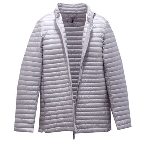 7968AG giubbotto donna SAVE THE DUCK grey ultra light jacket women