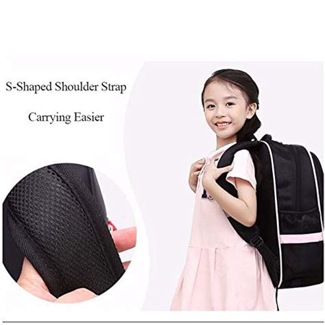TRUE HUMAN® Backpack for Girls, Waterproof Kids Backpacks School Bag ...