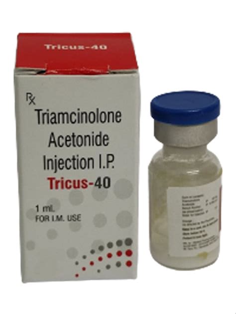 Triamcinolone Acetonide Injection IP, Packaging Type: Box, Packaging Size: 1ml, Rs 13.8 /vial ...