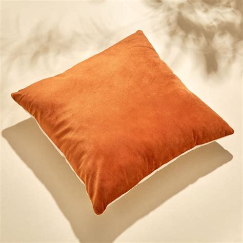 Buy Poise Velvet Filled Cushion - 40x40cm from Home Centre at just INR ...