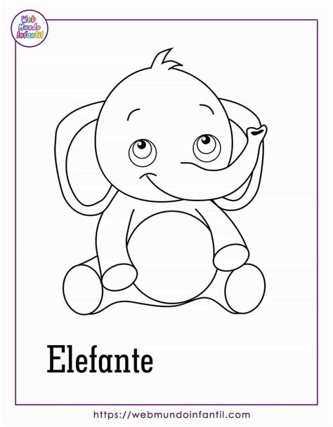 Dibujos de animales animados para colorear e imprimir