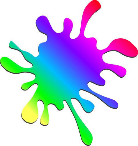 paint-303242_1280 | Rainbow painting, Rainbow colors, Paint splash