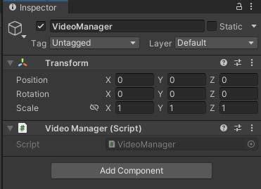 Unity Video URL 的图像结果
