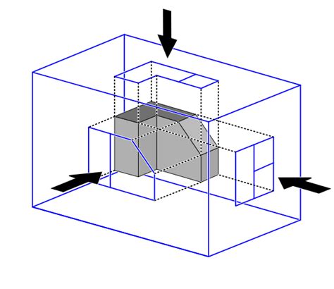 Difference Between First and Third Angle Projection 的图像结果
