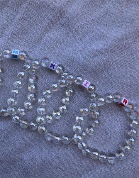 Bestie Initial Bracelets – Dazzleish