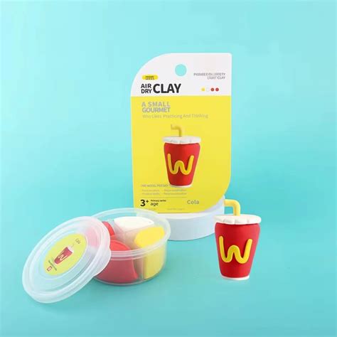 Fast Food DIY Air Dry Clay 1 Pcs – Giftoo