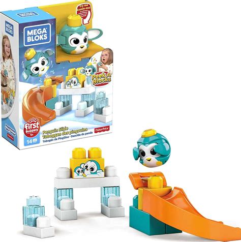 Mega Bloks Peek A Block Launch N' Roll - Artic : Amazon.in: Toys & Games