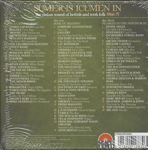 Various CD: Sumer Is Icumen In - The Pagan Sound Of British And Irish ...