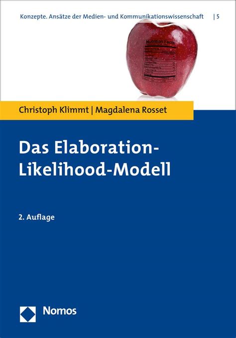 Buy Das Elaboration-likelihood-modell Book Online at Low Prices in ...
