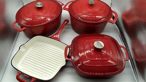 Cast Iron Cookware Pan And Pot Set Enamel Cooking Pot Sets - Buy Enamel ...