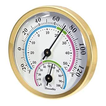 MINAOLULUS Indoor Thermometer Hygrometer for Home Office Automatic ...