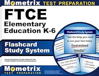 Ftce Elementary Ed K-6 Flashcard Study System: Ftce Subject Test ...