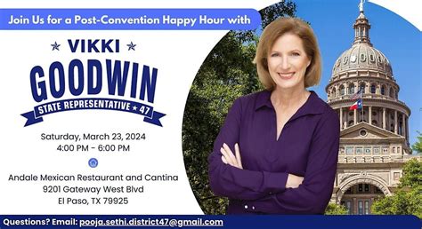 Post-Convention Happy Hour with Rep. Goodwin, Andale Mexican Restaurant ...