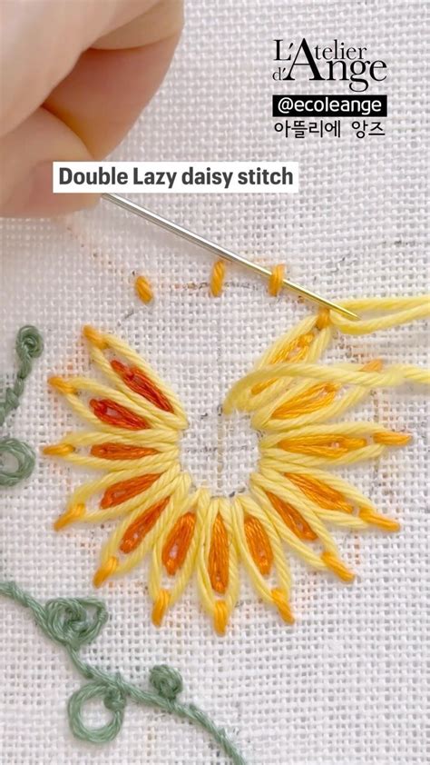 Image result for Lazy Daisy Embroidery Tutorials