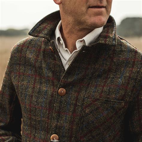 The Ojai Jacket in Harris Tweed Plaid - XL - 44 | Mode, Homme