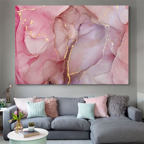 Pink Wall Art Panels at Amber Owen blog