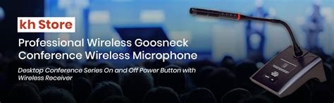 kh Professional Wireless Goosneck Conference Wireless Microphone ...