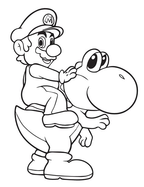 Mario Coloring Pages - Etsy Australia