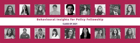 Behavioural Insights for Policy Fellowship