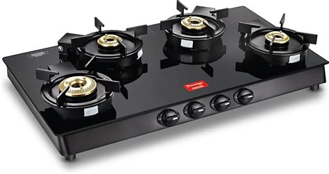 Prestige Svachh Neo Gtsn 04 L Toughened Glasstop Gas Stove with ...