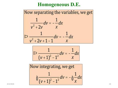 Image result for Example of Homogeneous Equation