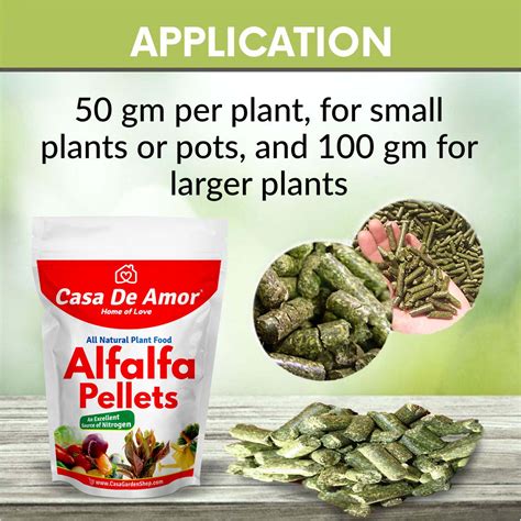 Casa De Amor Special Combo Pack- Neem Khal Powder (900 gm)+Alfalfa Pel