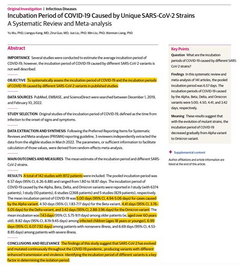 Eric Topol on Twitter: "As #SARSCoV2 evolved, evidence for the shortening of its incubation ...