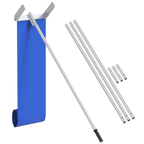 Signstek Snow Roof Rake 20ft Snow Removal Tool With Wheels | Desertcart ...