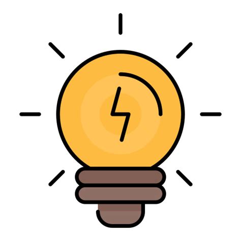 Icône de Ampoule Generic Outline Color | Freepik