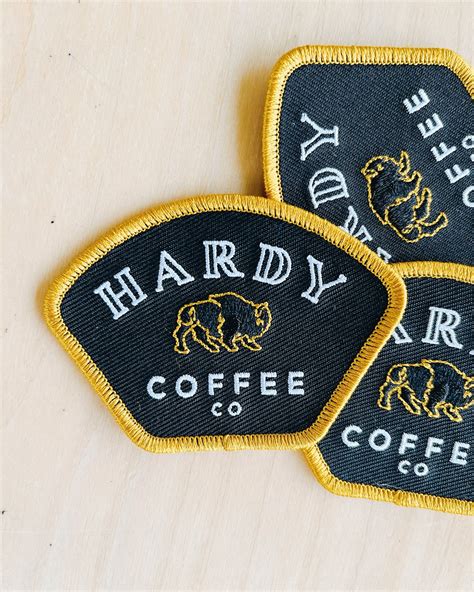 Hardy Coffee Patches - Badge - Hardy Coffee Co.