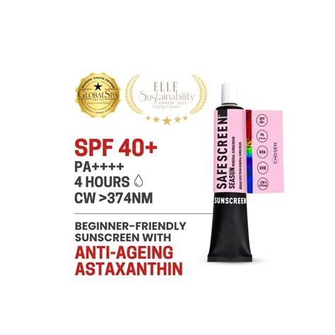 SAFESCREEN Seasun Swim Sunscreen | SPF 40+ PA++++ – CHOSEN Store