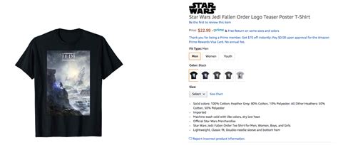 Star Wars Jedi: Fallen Order Art Possibly Leaked on Amazon