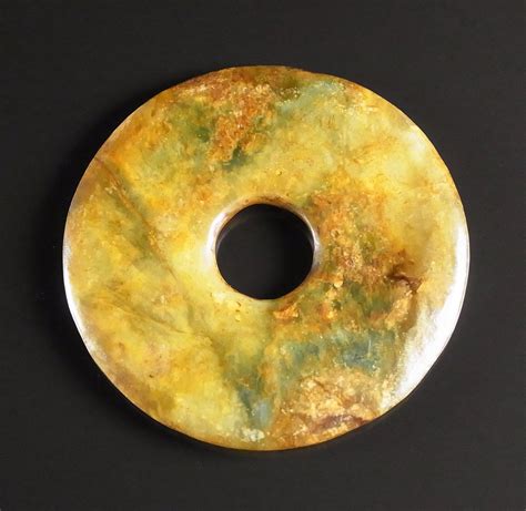 A Chinese jade bi disc | Chinese jade, Neolithic art, China art