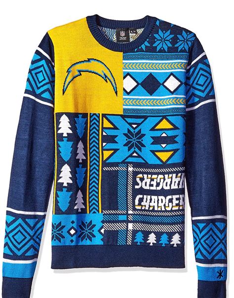 San Diego Chargers Christmas Sweater – Ugly Christmas Sweater Party