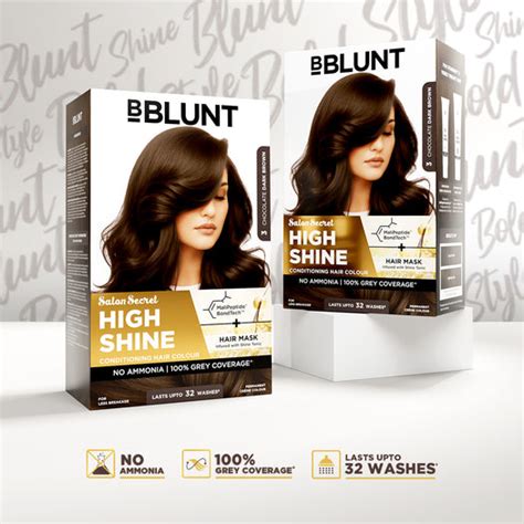 High Shine Conditioning Hair Colour - Chocolate Dark Brown (Shade 3)(P ...