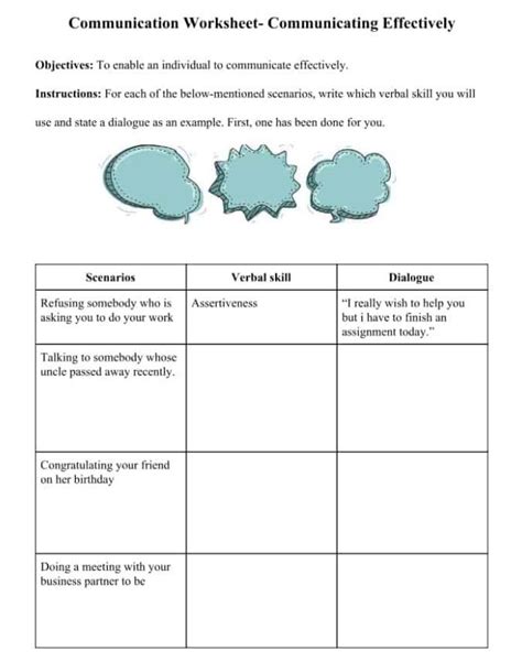 Communication Styles Worksheet.pdf 的图像结果