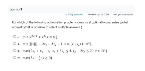 Local Optimality 的图像结果