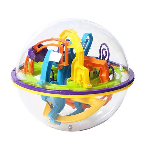 Buy tdbest 3D Spherical Maze Magic Puzzle Intellect Ball Balance Kids ...
