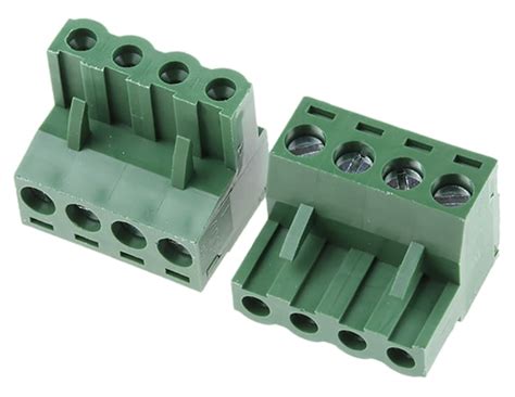 RS PRO | RS PRO, 5.08mm Pitch, 4 Way, , Pluggable Terminal Block, Plug ...