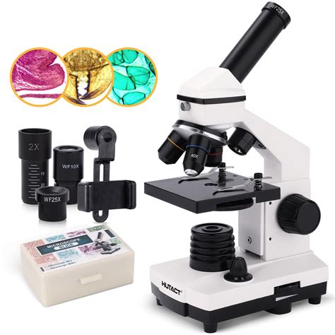 Buy HUTACT Micro, Compound Monocular Micro 40X-2000X for Kids,Students ...