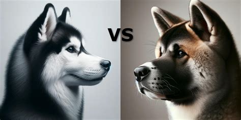 Siberian Husky vs Akita - My Dog Breeds