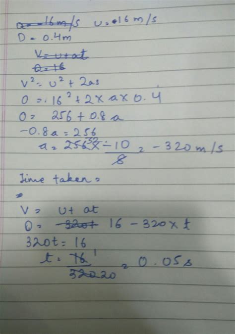 [Answered] A bullet travelling with. Velocity of 16m/s penetrates a ...