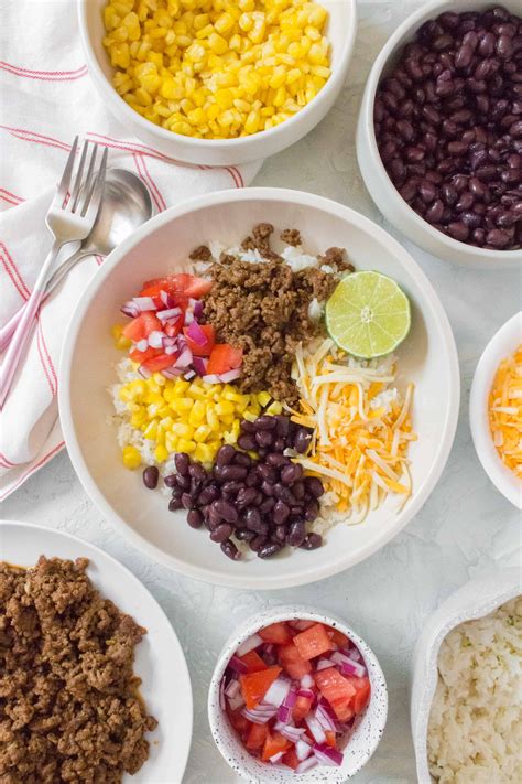 Taco Bowl Meal Prep - Carmy - Easy Healthy-ish Recipes