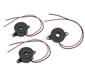 DC3-20V Mini Electronic Buzzer for Circuits Piezo Electric Active Alarm ...