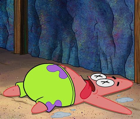 Patrick Star Drooling Meme